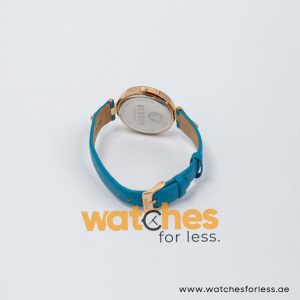 Versus by Versace Women’s Quartz Sea Green Leather Strap Rose Gold Dial 34mm Watch VSPE00819 UAE DUBAI AJMAN SHARJAH ABU DHABI RAS AL KHAIMA UMM UL QUWAIN ALAIN FUJAIRAH