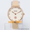 Versus by Versace Women’s Quartz Beige Leather Strap White Dial 36mm Watch VSP1S0619 UAE DUBAI AJMAN SHARJAH ABU DHABI RAS AL KHAIMA UMM UL QUWAIN ALAIN FUJAIRAH