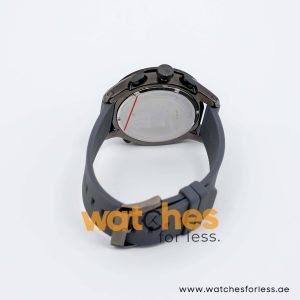 Hugo Boss Men’s Quartz Grey Silicone Strap Grey Dial 45mm Watch 1512800/1