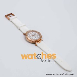 Hugo Boss Women’s Quartz White Silicone Strap Mother Of Pearl Dial 40mm Watch 1502315