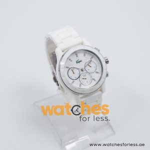 Lacoste Women’s Quartz White Plastic Chain White Dial 40mm Watch 2000805