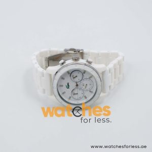 Lacoste Women’s Quartz White Plastic Chain White Dial 40mm Watch 2000805