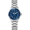Tag Heuer Aquaracer Women’s Quartz Swiss Made Silver Stainless Steel Blue Mother Of Pearl Dial 35mm Watch WAY131L.BA0748