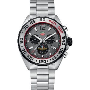 Tag Heuer Formula 1 Men’s Quartz Swiss Made Silver Stainless Steel Grey Dial 43mm Watch CAZ1016.EB0058
