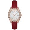 Emporio Armani Women’s Quartz Red Leather Strap White Dial 36mm Watch AR11489 UAE DUBAI AJMAN SHARJAH ABU DHABI RAS AL KHAIMA UMM UL QUWAIN ALAIN FUJAIRAH