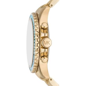 Michael Kors Women’s Quartz Gold Stainless Steel Gold Dial 42mm Watch MK7210