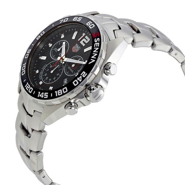 Tag Heuer Formula 1 Men’s Quartz Swiss Made Silver Stainless Steel Black Dial 43mm Watch CAZ1015.BA0883