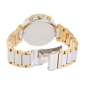 Michael Kors Women’s Quartz Two Tone Stainless Steel White Dial 39mm Watch MK5687