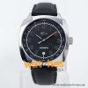 Lacoste Men’s Quartz Black Leather Strap Black Dial 43mm Watch 2010491