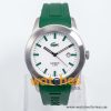 Lacoste Men’s Quartz Green Silicone Strap White Dial 42mm Watch 2010412