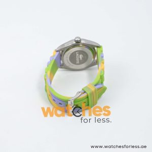 Lacoste Women’s Quartz Multi Color Silicone Strap White Dial 37mm Watch LC323140164