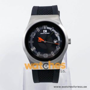Hugo Boss Men’s Quartz Black Silicone Strap Black Dial 42mm Watch 1512692