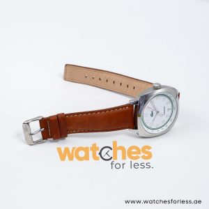Lacoste Men’s Quartz Brown Leather Strap White Dial 42mm Watch 2010487