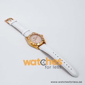 Lacoste Women’s Quartz White Leather Strap Beige Dial 37mm Watch 2000534