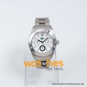 Lacoste Women’s Quartz Silver Stainless Steel White Dial 37mm Watch 2000527