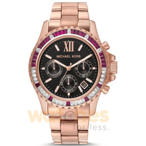 Michael Kors Women’s Quartz Rose Gold Stainless Steel Black Dial 42mm Watch MK6972UAE DUBAI AJMAN SHARJAH ABU DHABI RAS AL KHAIMA UMM UL QUWAIN ALAIN FUJAIRAH