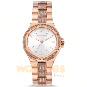 Michael Kors Women’s Quartz Rose Gold Stainless Steel White Dial 37mm Watch MK7362