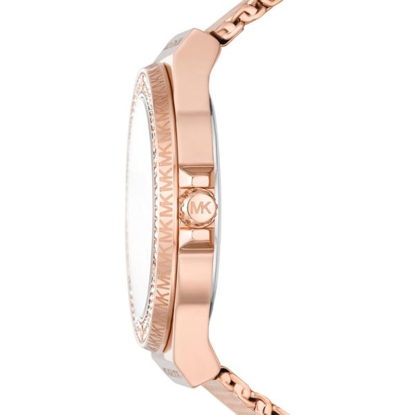 Michael Kors Women’s Quartz Rose Gold Stainless Steel Rose Gold Dial 37mm Watch MK7336