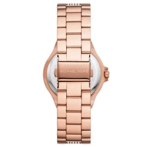 Michael Kors Women’s Quartz Rose Gold Stainless Steel White Dial 37mm Watch MK7362