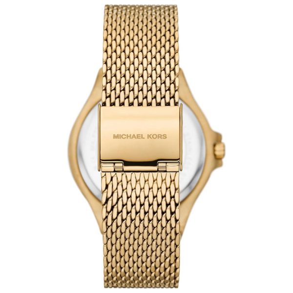 Michael Kors Women’s Quartz Gold Stainless Steel Gold Dial 37mm Watch MK7335