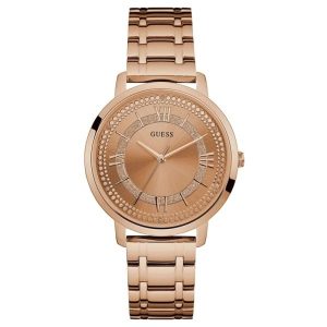 Guess Women’s Quartz Rose Gold Stainless Steel Rose Gold Dial 40mm Watch W0933L3