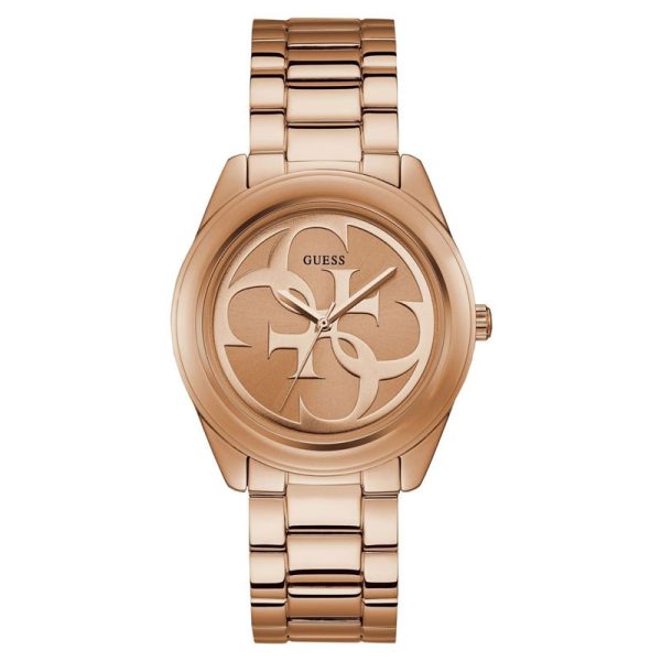 Guess Women’s Quartz Rose Gold Stainless Steel Rose Gold Dial 40mm Watch W1082L3