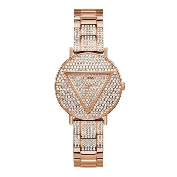 Guess Women’s Quartz Rose Gold Stainless Steel Rose Gold Dial 36mm Watch GW0512L3