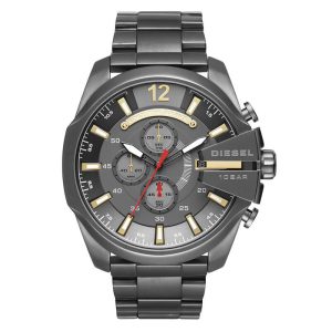 Diesel Men’s Quartz Grey Stainless Steel Grey Dial 51mm Watch DZ4421