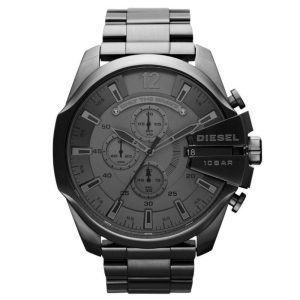 Diesel Men’s Quartz Grey Stainless Steel Grey Dial 51mm Watch DZ4282