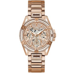 Guess Women’s Quartz Rose Gold Stainless Steel Rose Gold Dial 40mm Watch GW0464L3