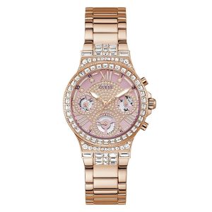 Guess Women’s Quartz Rose Gold Stainless Steel Rose Gold Dial 36mm Watch GW0320L6