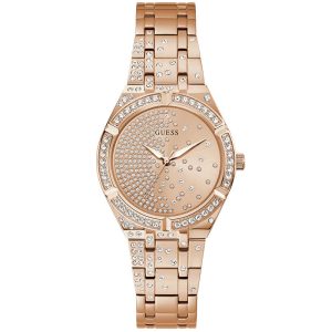 Guess Women’s Quartz Rose Gold Stainless Steel Rose Gold Dial 36mm Watch GW0312L3