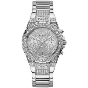 Guess Women’s Quartz Silver Stainless Steel Silver Dial 39mm Watch GW0037L1