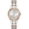 Guess Women’s Quartz Two-tone Stainless Steel Silver Dial 36mm Watch GW0033L9