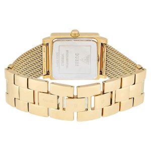 Guess Women’s Quartz Gold Stainless Steel White Dial 28mm Watch W0826L2