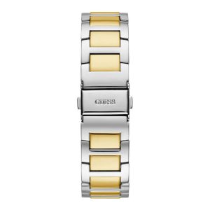 Guess Women’s Quartz Two Tone Stainless Steel Gold Dial 40mm Watch W1156L5