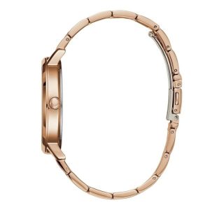 Guess Women’s Quartz Rose Gold Stainless Steel Rose Gold Dial 40mm Watch W0933L3