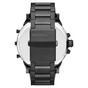 Diesel Men’s Quartz Black Stainless Steel Black Dial 57mm Watch DZ7312