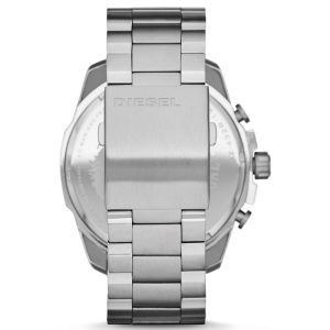 Diesel Men’s Quartz Silver Stainless Steel Silver Dial 51mm Watch DZ4328