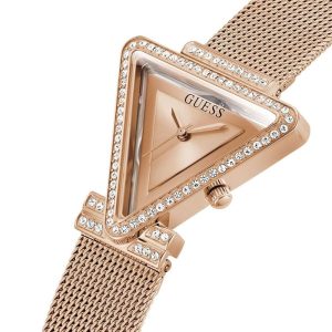 Guess Women’s Quartz Rose Gold Stainless Steel Rose Gold Dial 34mm Watch GW0508L3