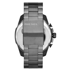 Diesel Men’s Quartz Grey Stainless Steel Blue Dial 59mm Watch DZ4329