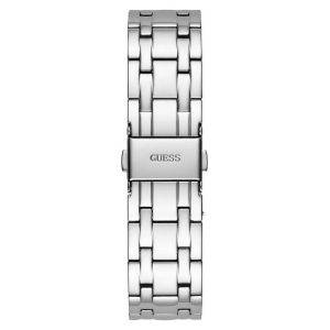 Guess Women’s Quartz Silver Stainless Steel White Dial 38mm Watch GW0440L1