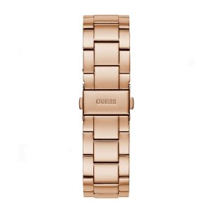 Guess Women’s Quartz Rose Gold Stainless Steel Rose Gold & Silver Dial 42mm Watch GW0020L3