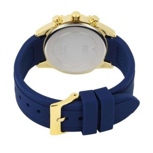 Guess Women’s Quartz Blue Silicone Strap Blue Dial 36mm Watch W0562L2