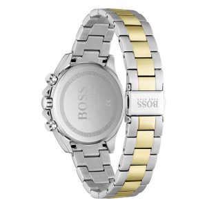 Hugo Boss Women’s Quartz Two Tone Stainless Steel Beige Dial 38mm Watch 1502618