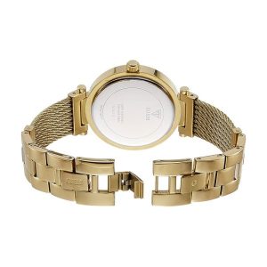 Guess Women’s Quartz Gold Stainless Steel Champagne Dial 36mm Watch W0638L2