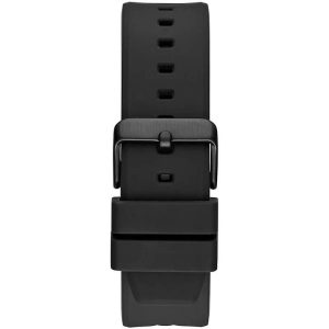 Guess Men’s Quartz Black Silicone Strap Black Dial 47mm Watch GW0579G1