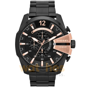 Diesel Men’s Quartz Black Stainless Steel Black Dial 59mm Watch DZ4309