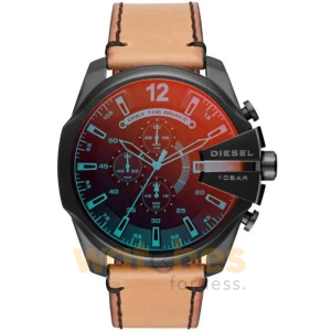 Diesel Men’s Quartz Light Brown Leather Strap Black Dial 51mm Watch DZ4476 UAE DUBAI AJMAN SHARJAH ABU DHABI RAS AL KHAIMA UMM UL QUWAIN ALAIN FUJAIRAH