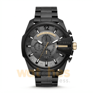 Diesel Men’s Quartz Black Stainless Steel Grey Dial 51mm Watch DZ4479